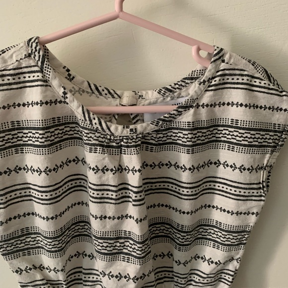 Girls black and white summer dress - Picture 6 of 6